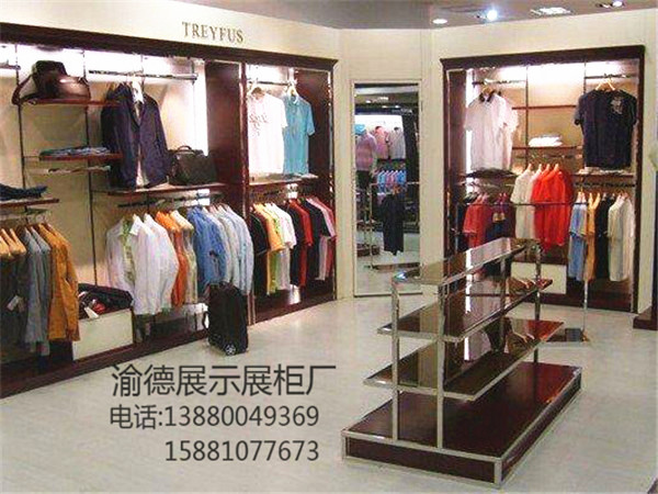 成都服装展柜定做